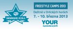 Snowboard Zezula Freestyle Camp Gravity park v Deštné 2013
