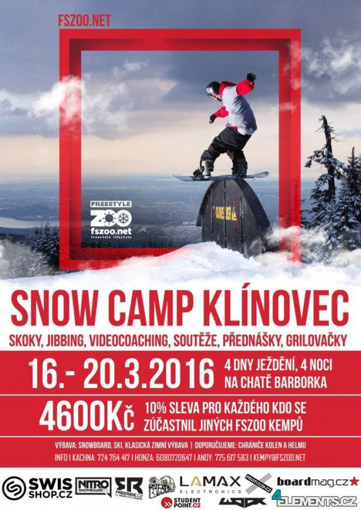 Snowboard Kemp Klínovec